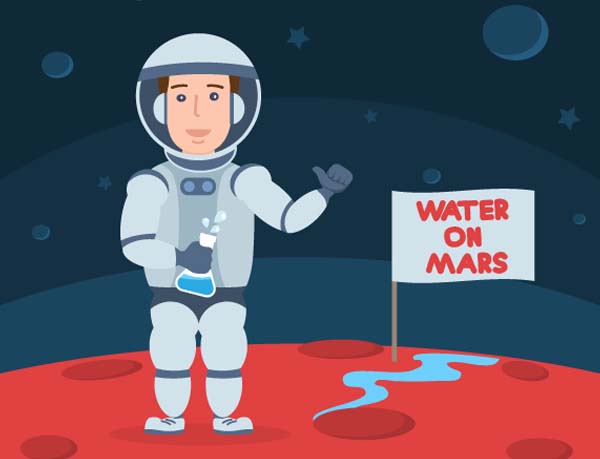 Water found on Mars