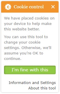 ICO Cookie Message