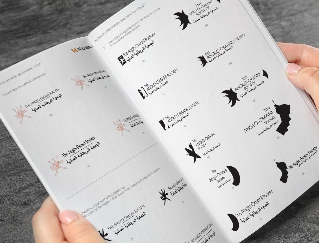 Anglo Omani Society Branding