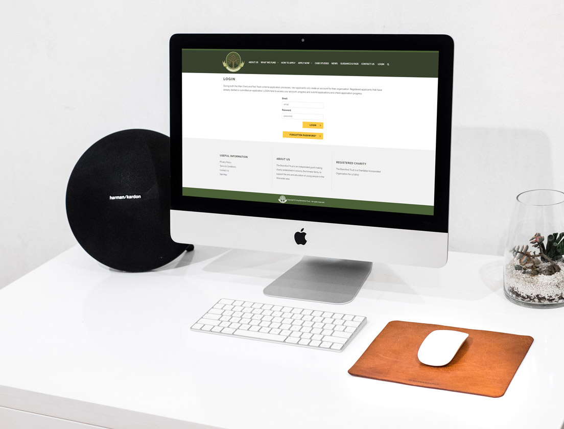 Responsive website for bransford trust