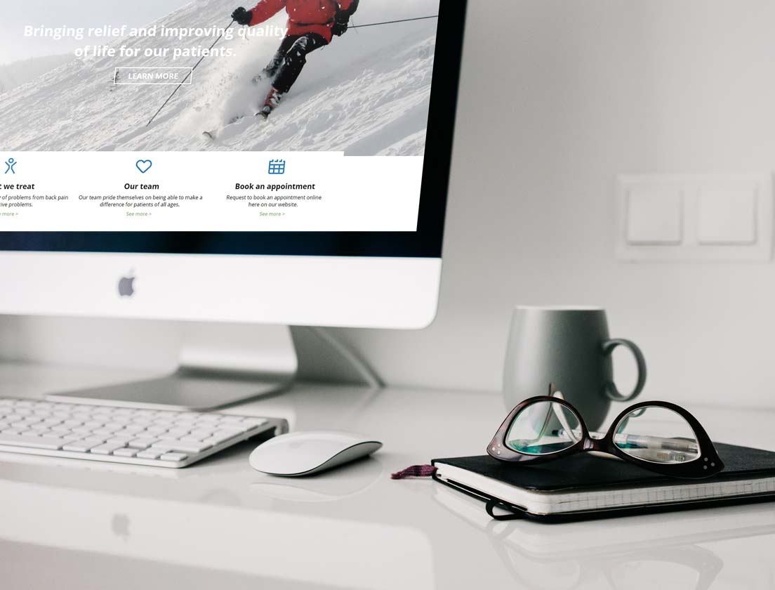 Cotswold Osteopaths website design