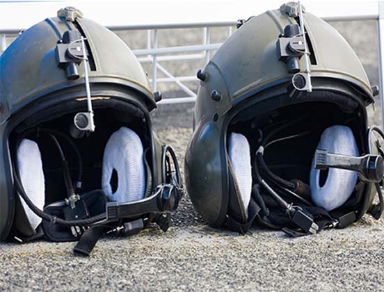 GTK jet helmets