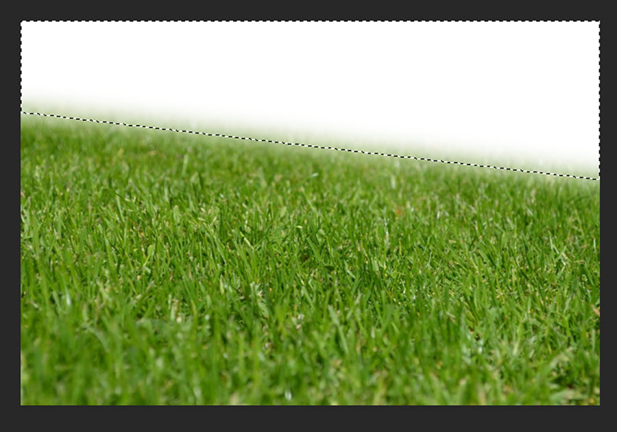 Hit delete to show the effect of the selected area