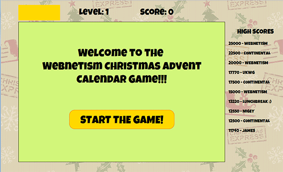 Advent Game