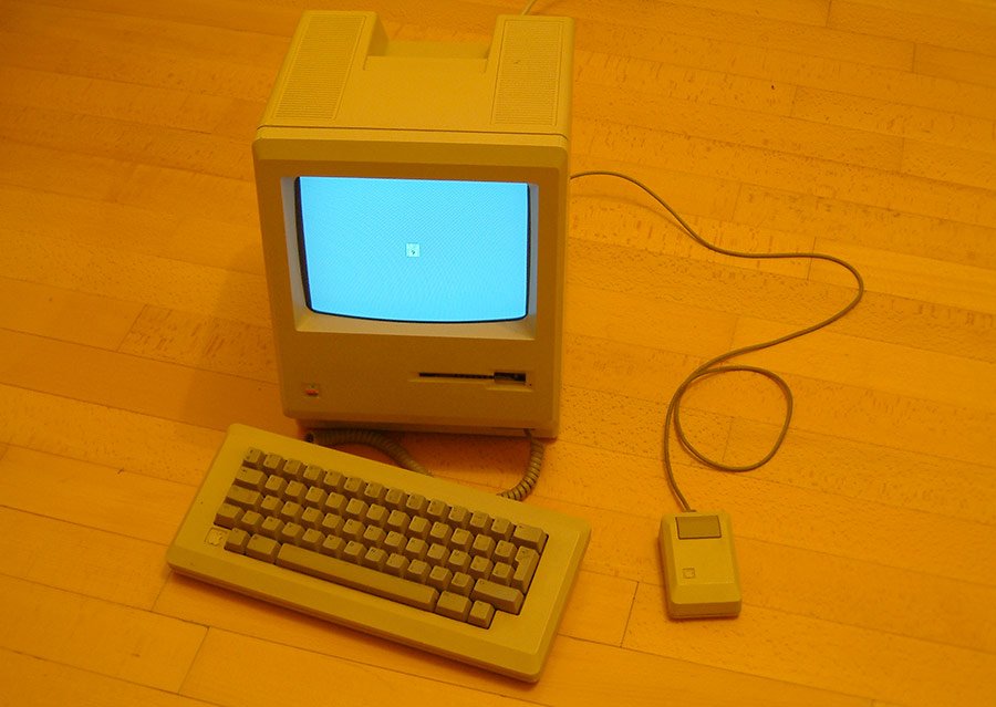 Back in the day when Apple Macs were beige boxes
