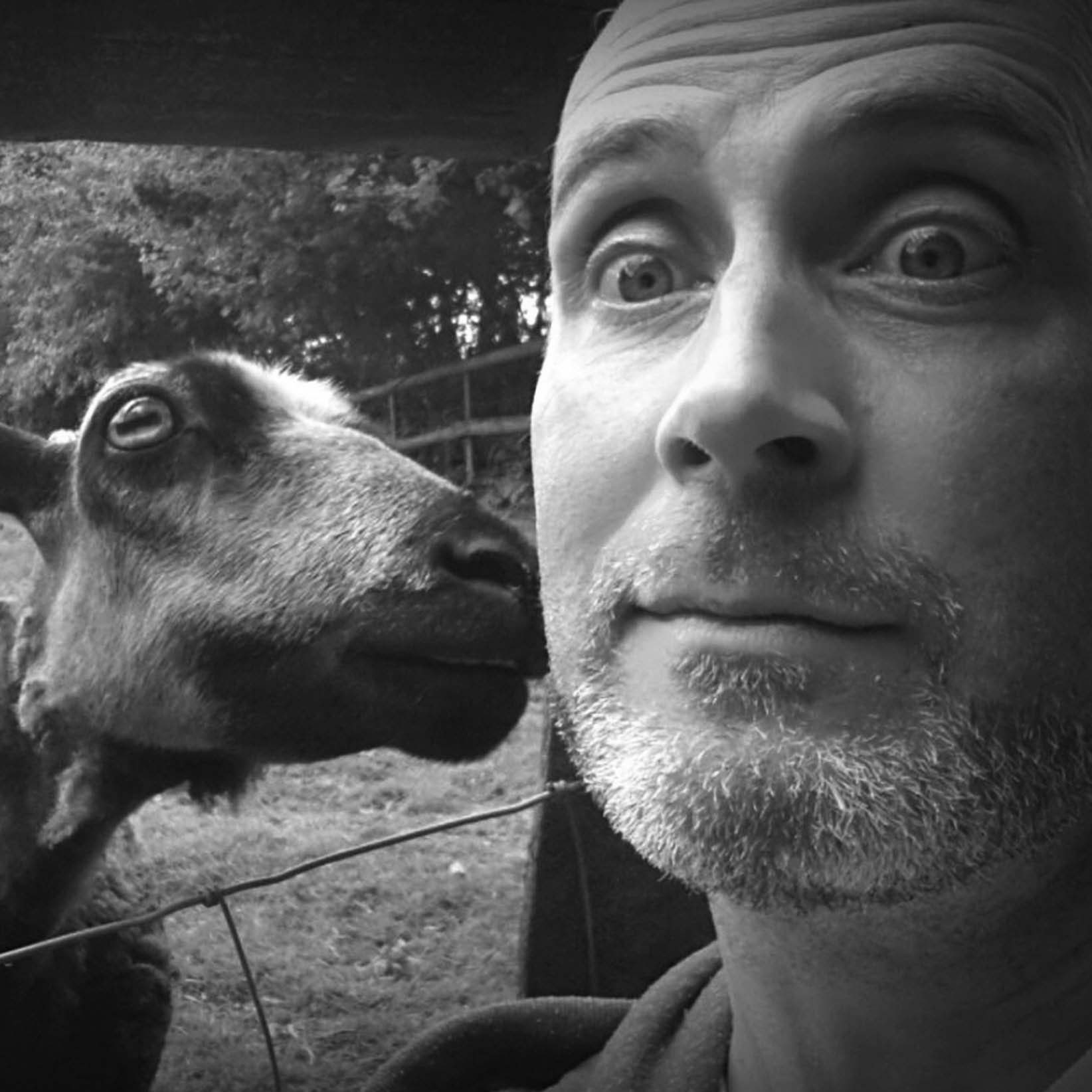 Nige (on the right)